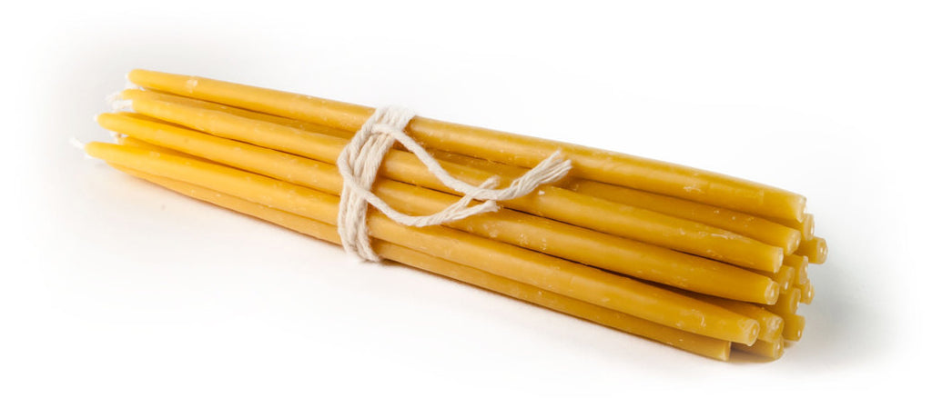 3/8 inch Beeswax Candles